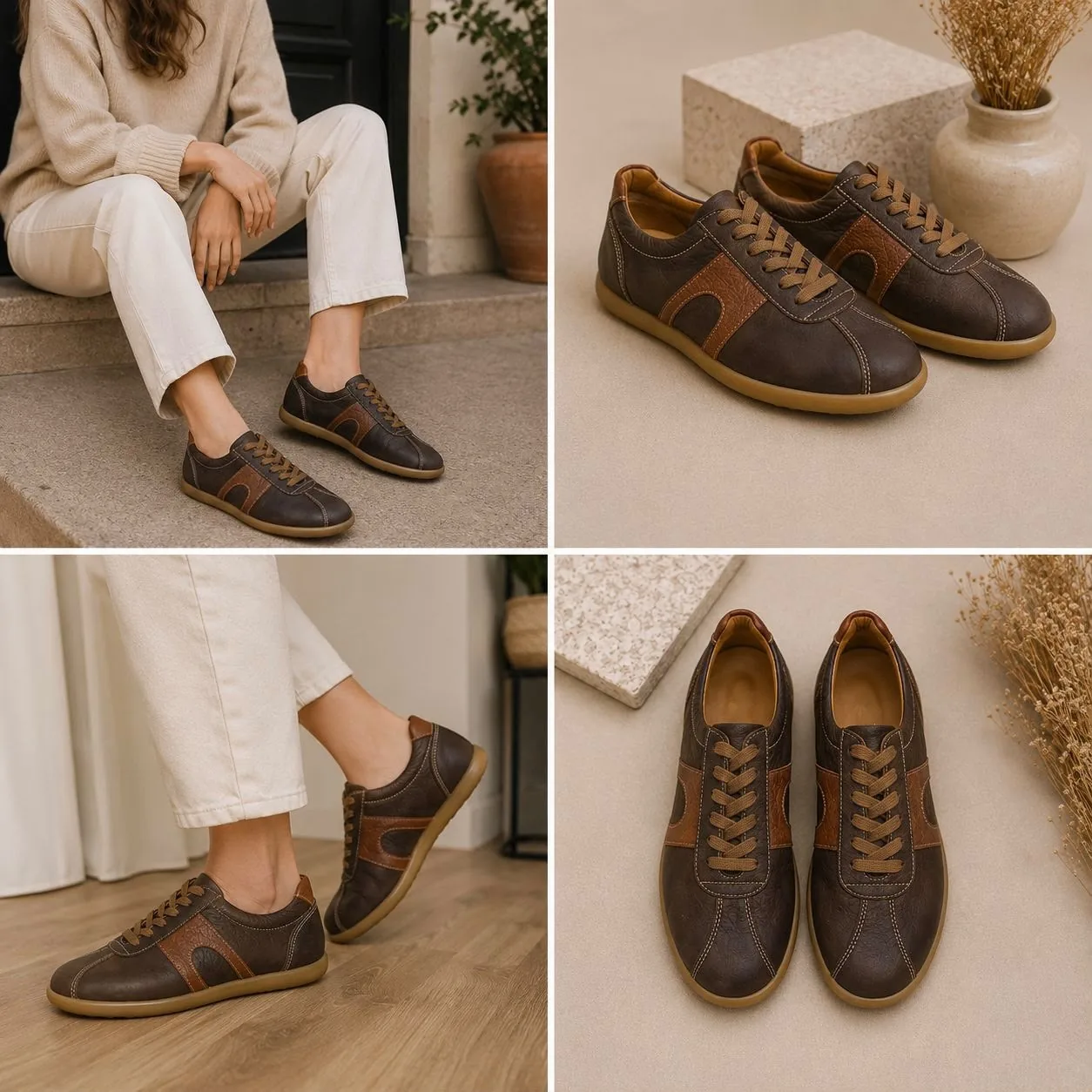 Dona Şeritli Kampçı Casual Ayakkabı