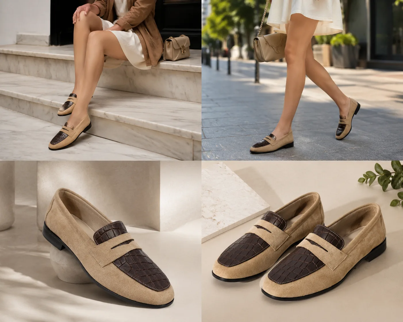 Dona Stella Kösele Tabanlı Loafer Ayakkabı